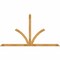 Ekena Millwork Richland Rough Sawn Timber Gable Bracket, Western Red Cedar, 108"W x 58"H x 2"D x 4"F, 13/12 Pitch GBW108X58X0204RIC00RWR - alternate 1